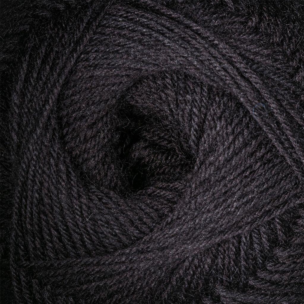 Preview: Sockenvolle Soley 4-fädig 75% Schurwolle 100g uni schwarz